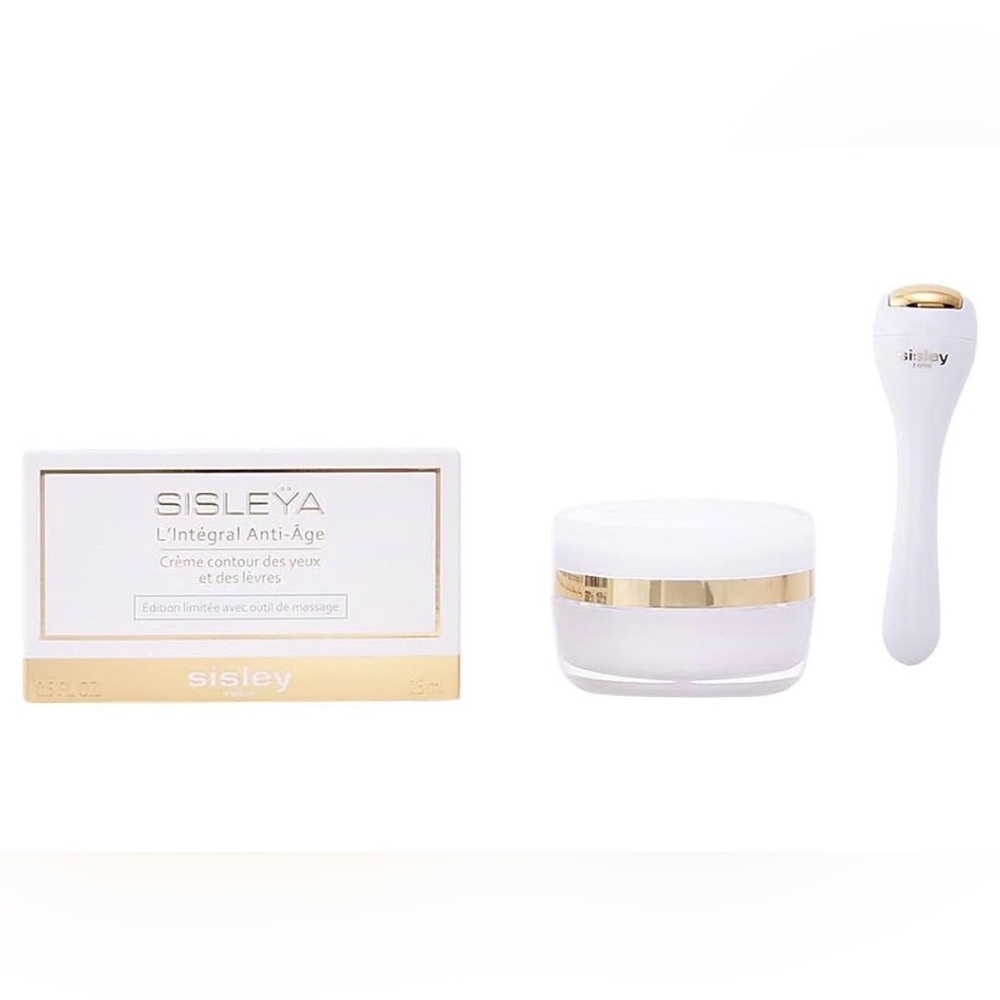 Sisley Sisleÿa L’Intégral Anti-Âge Eye & Lip Cream — White and Gold